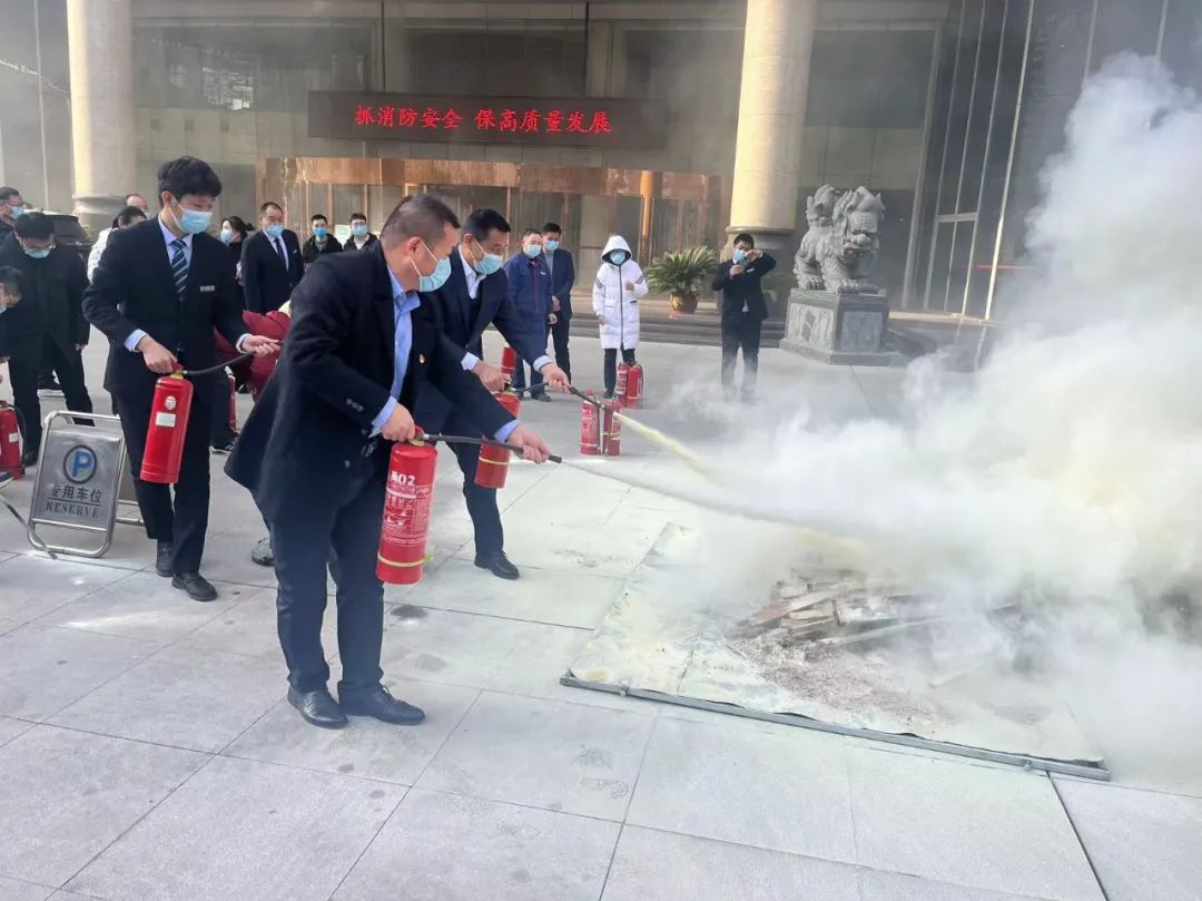 抓消防安全 保高質(zhì)量發(fā)展——禹龍科技服務(wù)公司開展消防演習(xí)活動