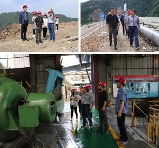 省國(guó)資委干部到大西溝礦業(yè)公司調(diào)研